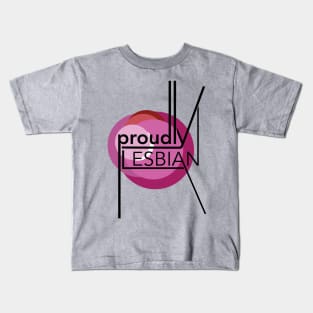 Proudly Lesbian Kids T-Shirt